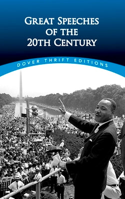 Book cover for Great Speeches of the Twentieth Century