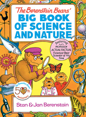 Book cover for The Berenstain Bears' Big Book of Science and Nature