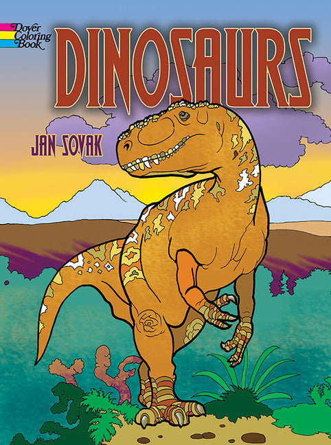 Book cover for Dinosaurs [With Poster and 16 Perforated Sheets and Crayons and Tattoos and Coloring Book]