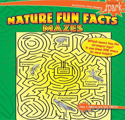 Book cover for Spark Nature Fun Facts Mazes