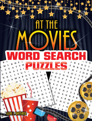 Book cover for At the Movies Word Search Puzzles