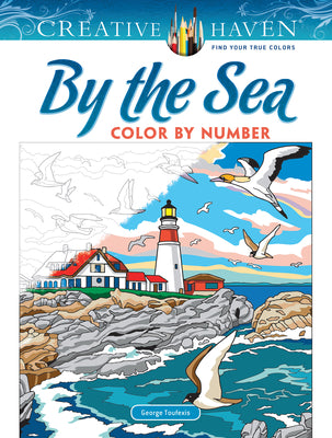 Book cover for Creative Haven by the Sea Color by Number
