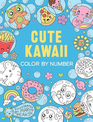 Book cover for Cute Kawaii Color by Number