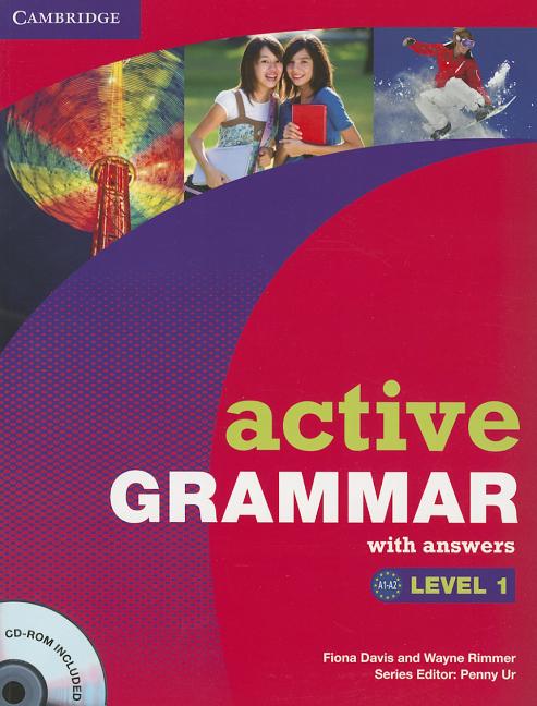 Book cover for Active Grammar with Answers, Level 1 [With CDROM]