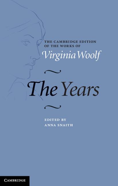 Book cover for Years (Annotated): The Virginia Woolf Library Annotated Edition