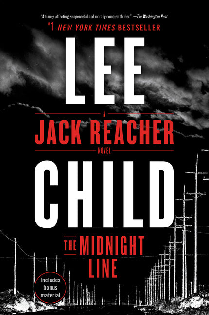 Book cover for The Midnight Line: A Jack Reacher Novel