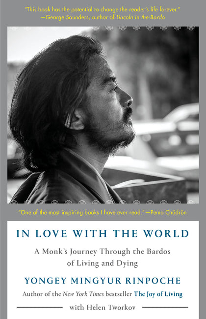 Book cover for In Love with the World: A Monk's Journey Through the Bardos of Living and Dying