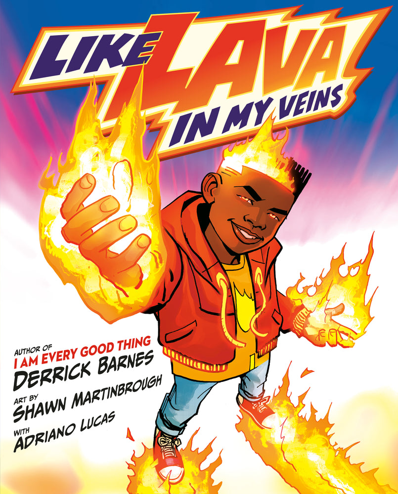 Book cover for Like Lava in My Veins