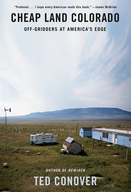 Book cover for Cheap Land Colorado: Off-Gridders at America's Edge