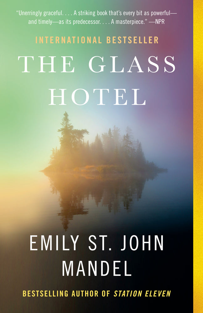 Book cover for The Glass Hotel