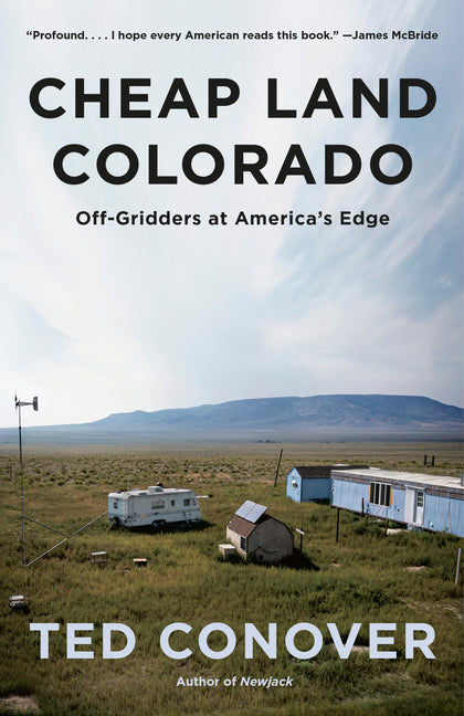 Book cover for Cheap Land Colorado: Off-Gridders at America's Edge