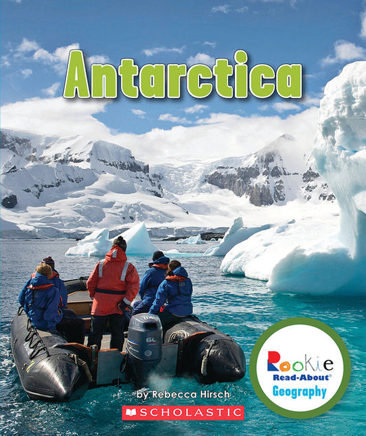 Book cover for Antarctica (Rookie Read-About Geography: Continents)