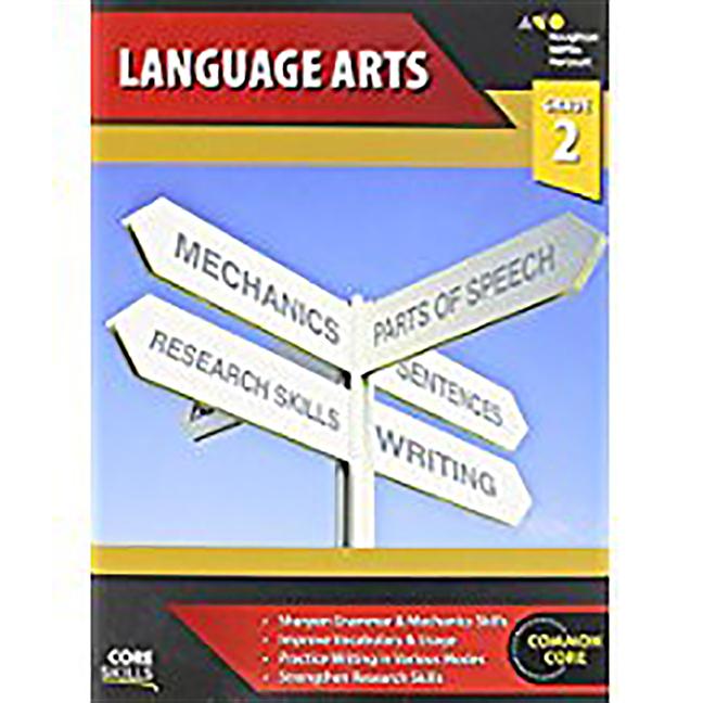 Book cover for Core Skills Language Arts Workbook Grade 2