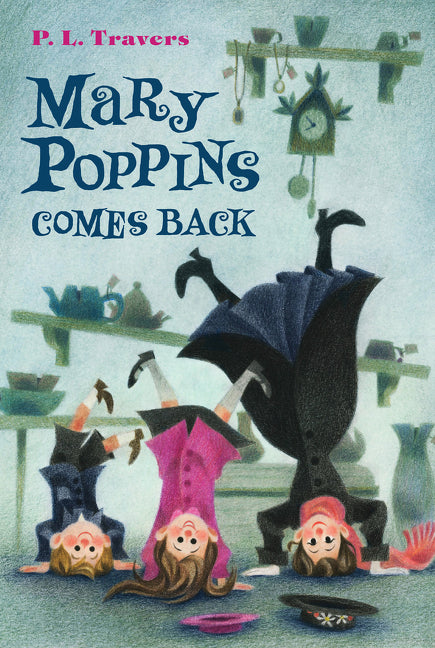Book cover for Mary Poppins Comes Back