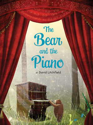 Book cover for The Bear and the Piano