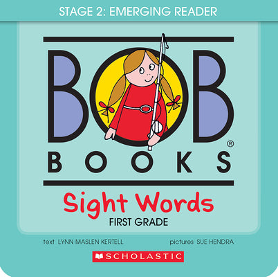 Book cover for Bob Books - Sight Words First Grade Box Set Phonics, Ages 4 and Up, First Grade, Flashcards (Stage 2: Emerging Reader)