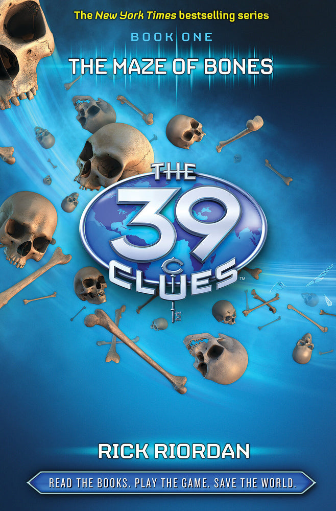 Book cover for The Maze of Bones (the 39 Clues, Book 1) [With 6 Game Cards]