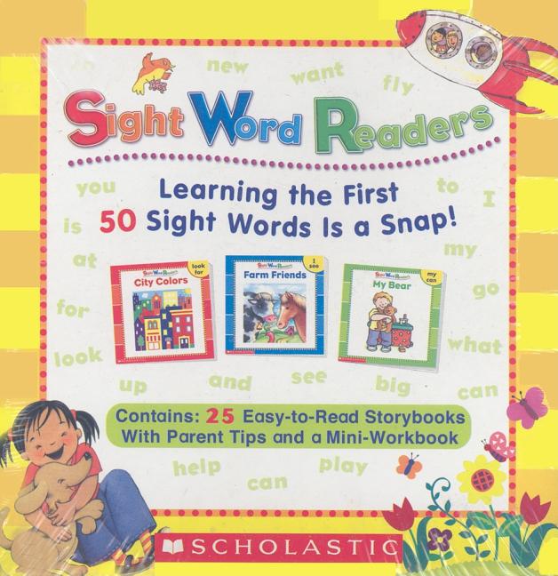 Book cover for Sight Word Readers Parent Pack: Learning the First 50 Sight Words Is a Snap! [With Mini-Workbook]