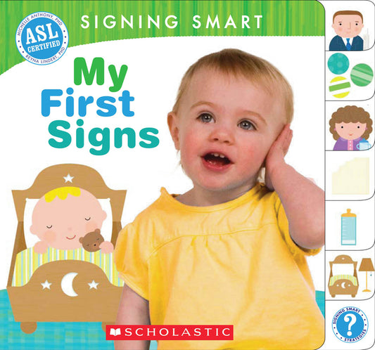 Book cover for Signing Smart: My First Signs