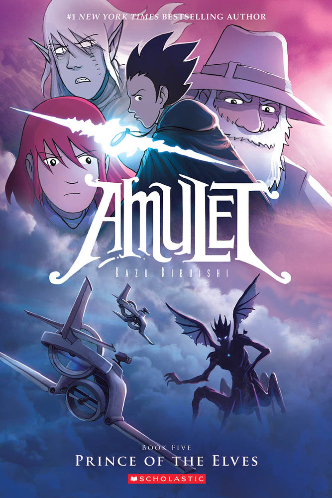 Book cover for Prince of the Elves: A Graphic Novel (Amulet #5): Volume 5