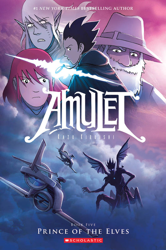 Book cover for Prince of the Elves: A Graphic Novel (Amulet #5): Volume 5