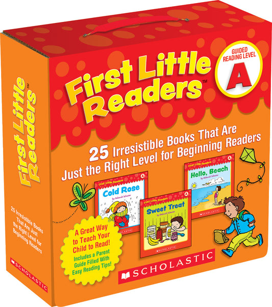 Book cover for First Little Readers: Guided Reading Level a (Parent Pack): 25 Irresistible Books That Are Just the Right Level for Beginning Readers