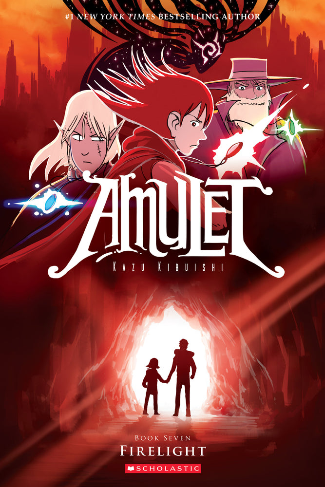 Book cover for Firelight: A Graphic Novel (Amulet #7): Volume 7