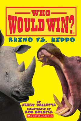 Book cover for Rhino vs. Hippo (Who Would Win?)