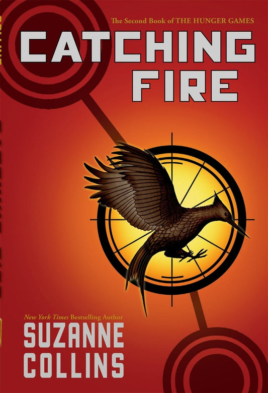 Book cover for Catching Fire (Hunger Games, Book Two): Volume 2