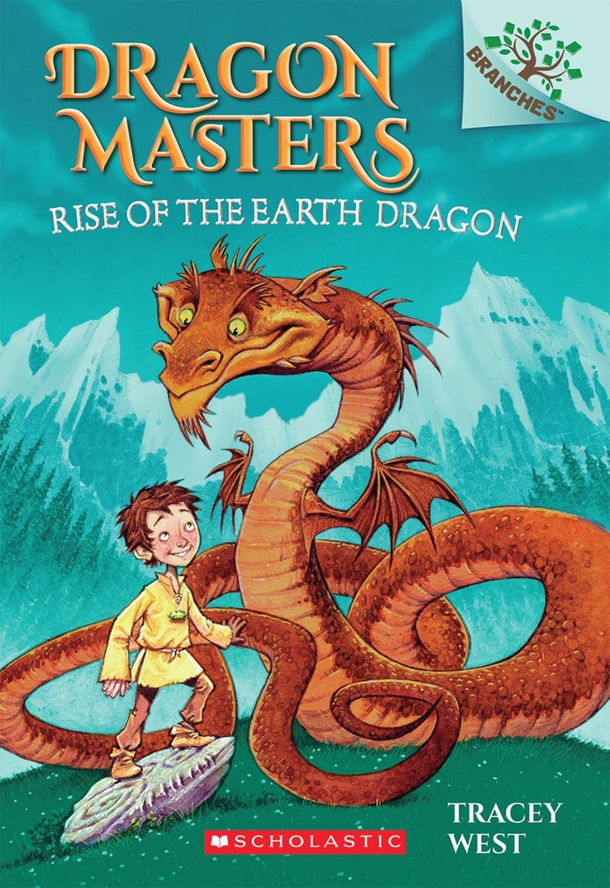 Book cover for Rise of the Earth Dragon: A Branches Book (Dragon Masters #1): Volume 1