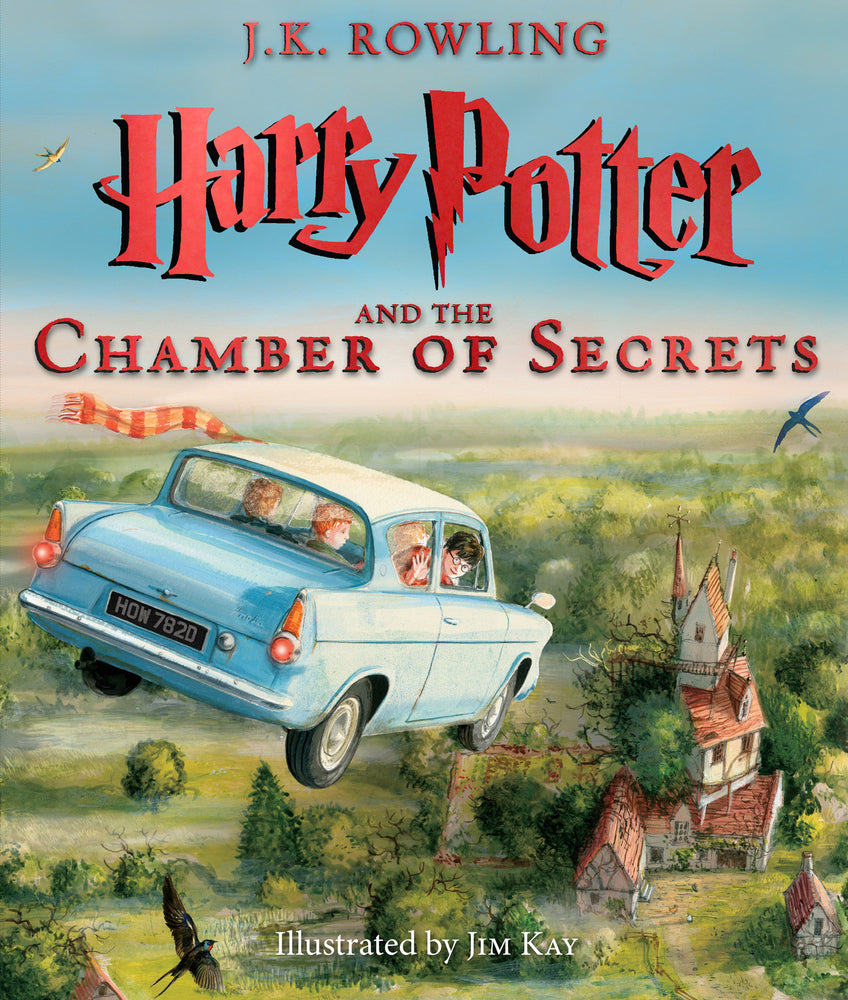 Book cover for Harry Potter and the Chamber of Secrets: The Illustrated Edition (Harry Potter, Book 2): Volume 2