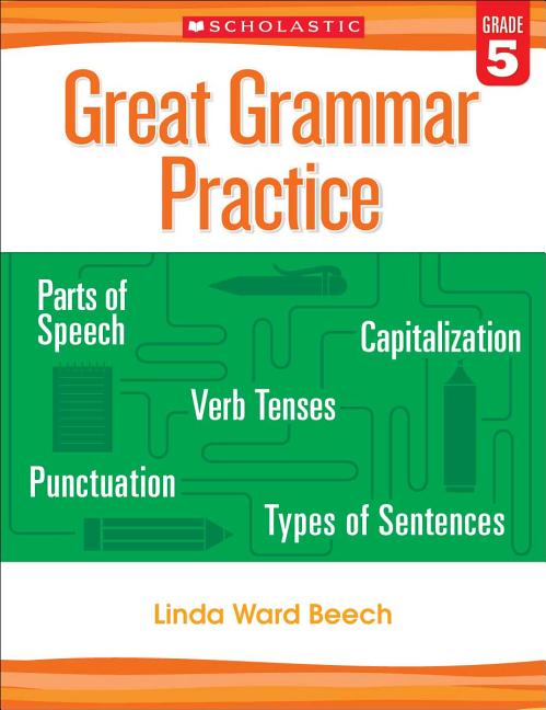 Book cover for Great Grammar Practice: Grade 5