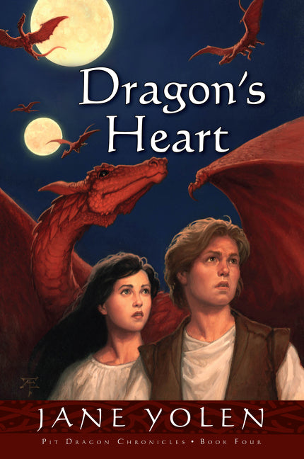 Book cover for Dragon's Heart: The Pit Dragon Chronicles, Volume Four