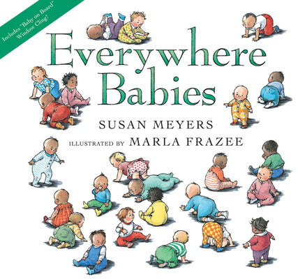 Book cover for Everywhere Babies Lap Board Book [With Window Cling]