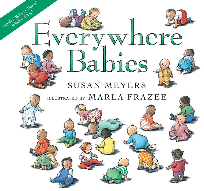 Book cover for Everywhere Babies Lap Board Book [With Window Cling]