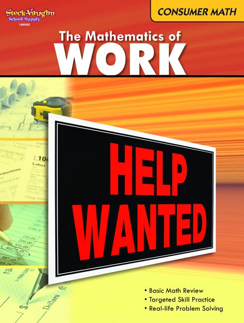 Book cover for Consumer Mathematics Reproducible The Mathematics of Work (2011)