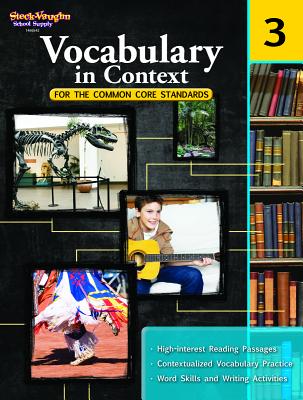 Book cover for Vocabulary in Context for the Common Core Standards Reproducible Grade 3