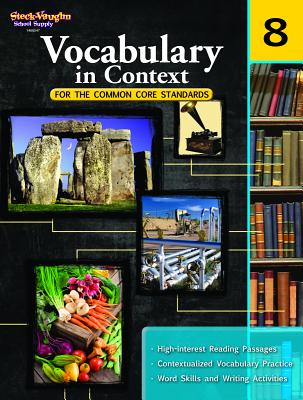 Book cover for Vocabulary in Context for the Common Core Standards Reproducible Grade 8