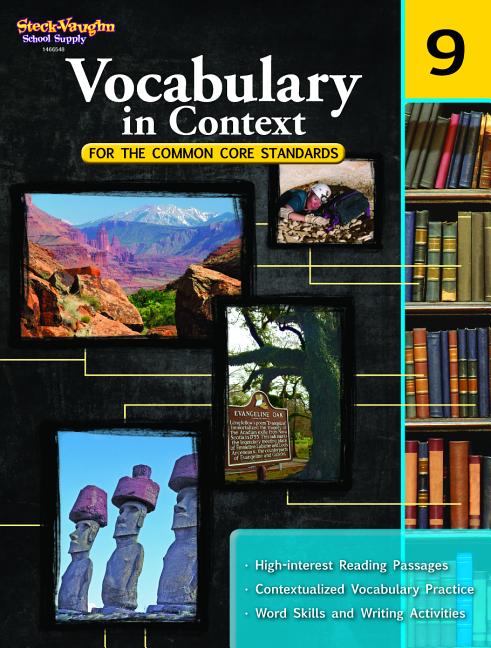 Book cover for Vocabulary in Context for the Common Core Standards Reproducible Grade 9
