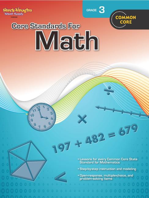 Book cover for Core Standards for Math Reproducible Grade 3 (2012)