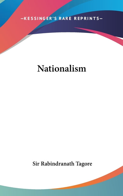 Book cover for Nationalism
