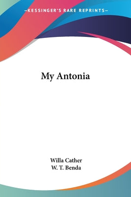 Book cover for My Antonia