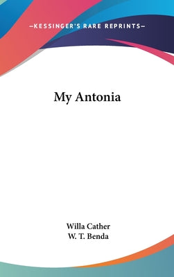 Book cover for My Antonia