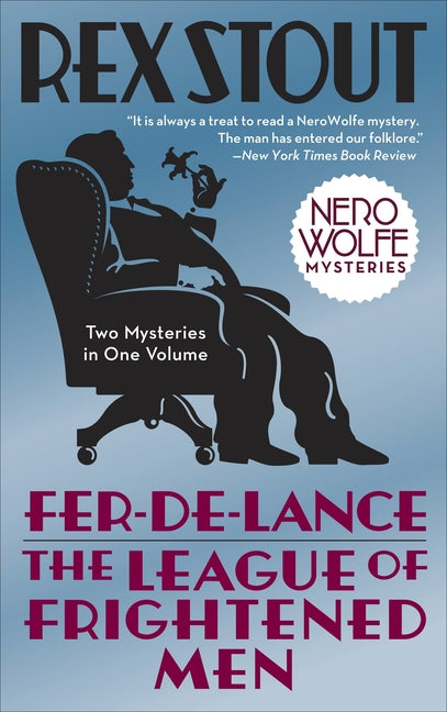 Book cover for Fer-De-Lance/The League of Frightened Men