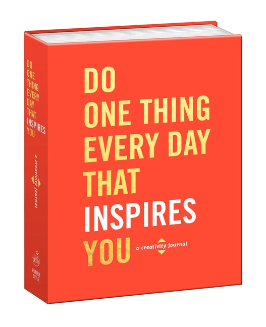 Book cover for Do One Thing Every Day That Inspires You: A Creativity Journal
