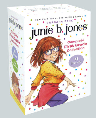 Book cover for Junie B. Jones Complete First Grade Collection: Books 18-28 with Paper Dolls in Boxed Set