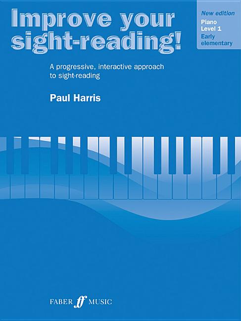 Book cover for Improve Your Sight-Reading! Piano, Level 1: A Progressive, Interactive Approach to Sight-Reading