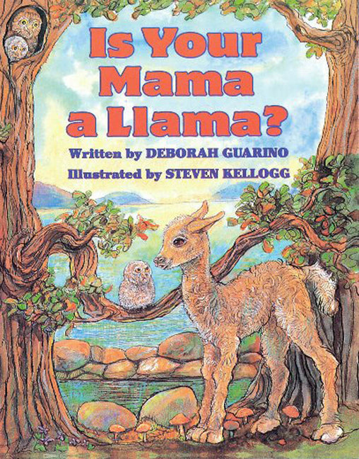 Book cover for Is Your Mama a Llama? [With CD]