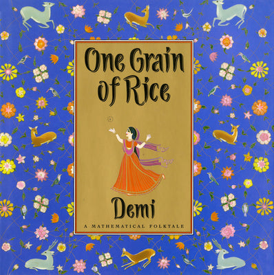 Book cover for One Grain of Rice: A Mathematical Folktale
