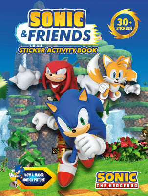 Book cover for Sonic & Friends Sticker Activity Book